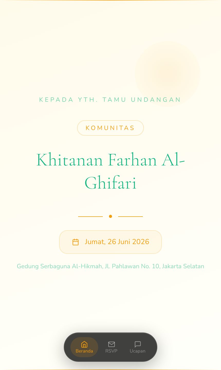 Preview undangan Gathering Fun