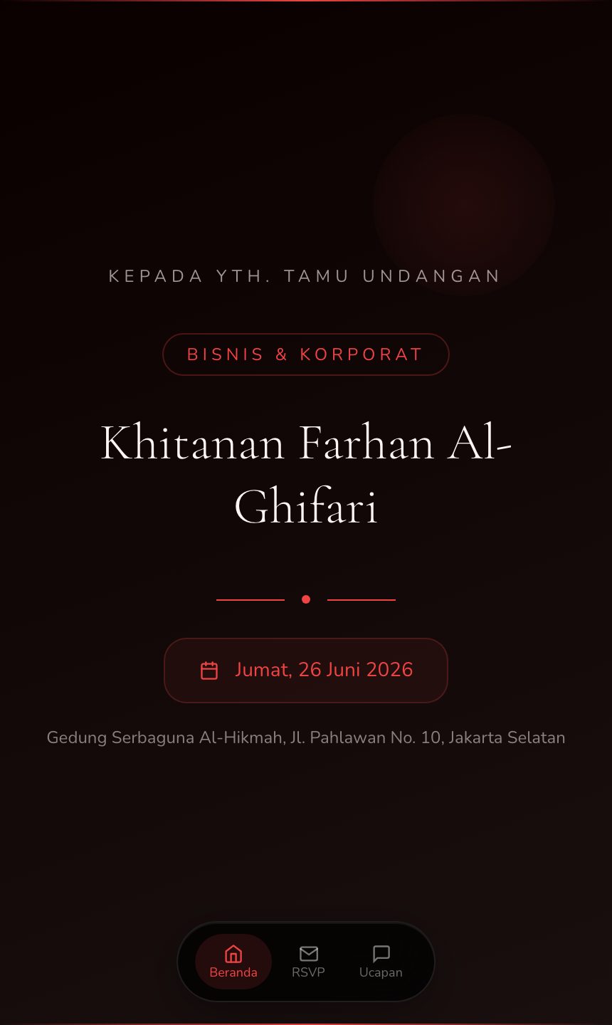 Preview undangan Grand Opening