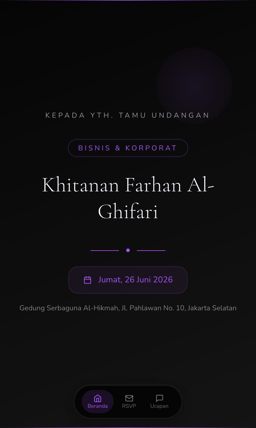 Preview undangan Product Launch