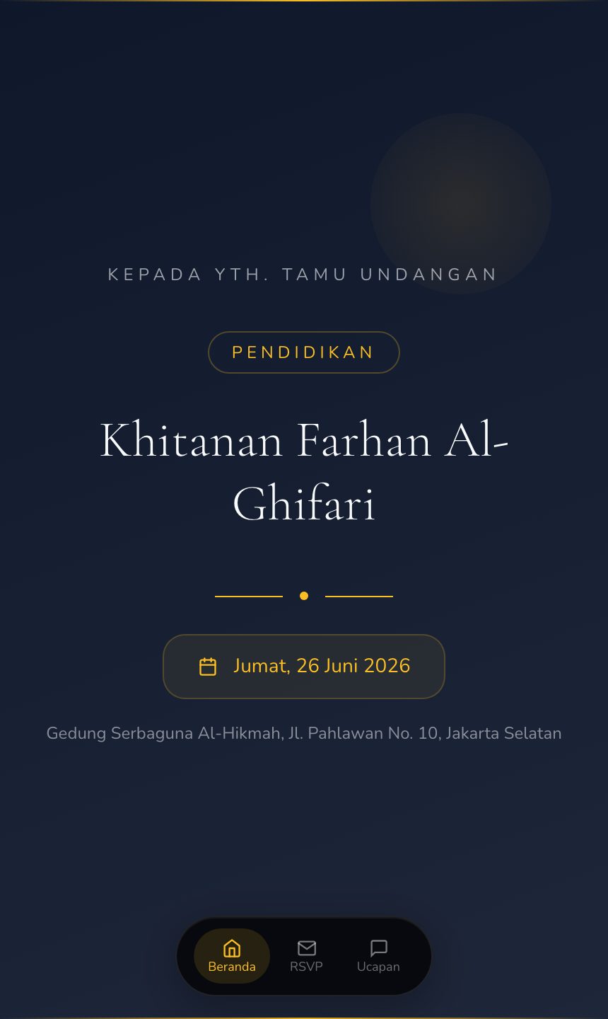 Preview undangan Reuni Alumni