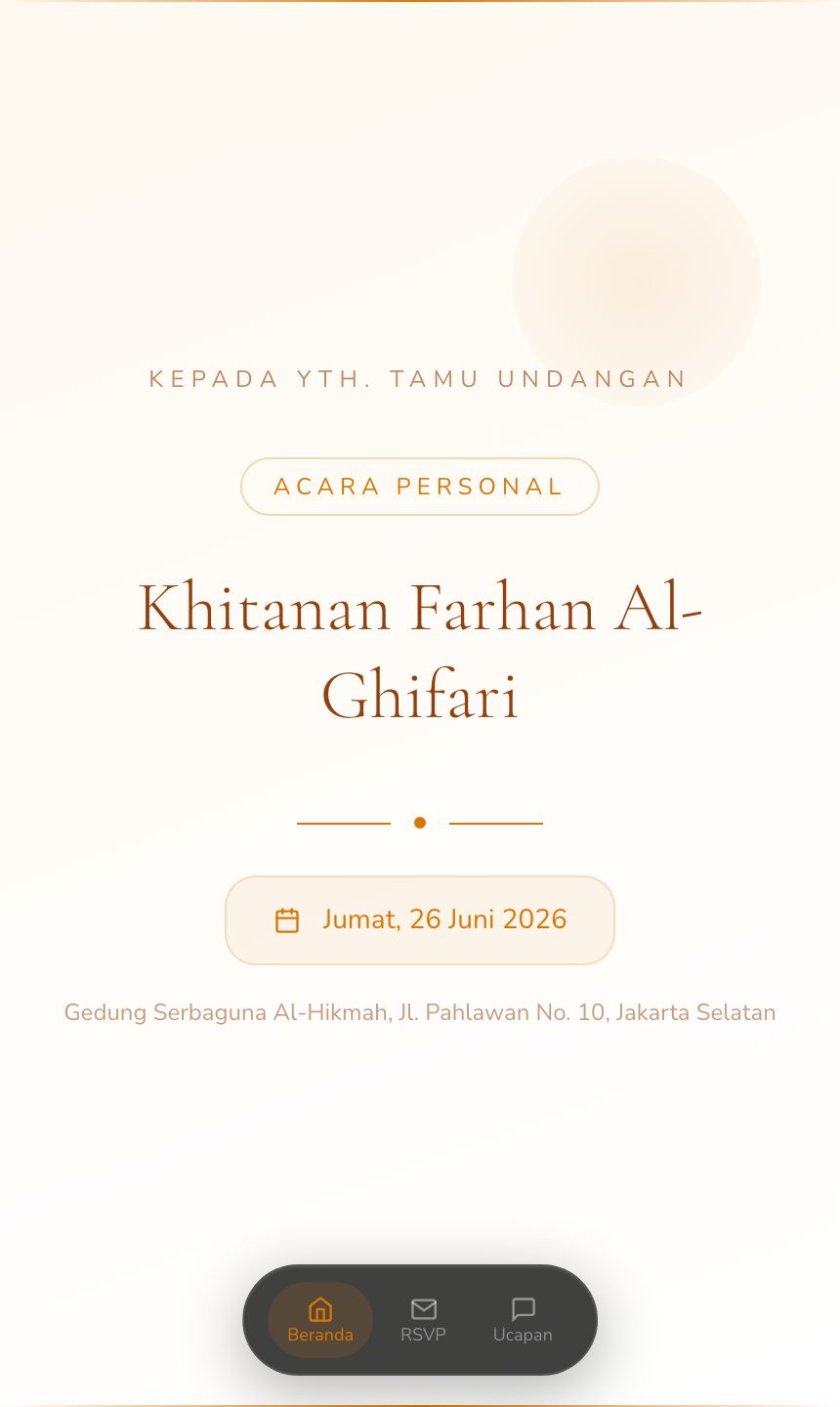 Preview undangan Syukuran Rumah Baru