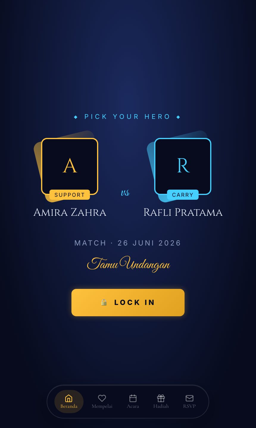 Preview undangan Arena
