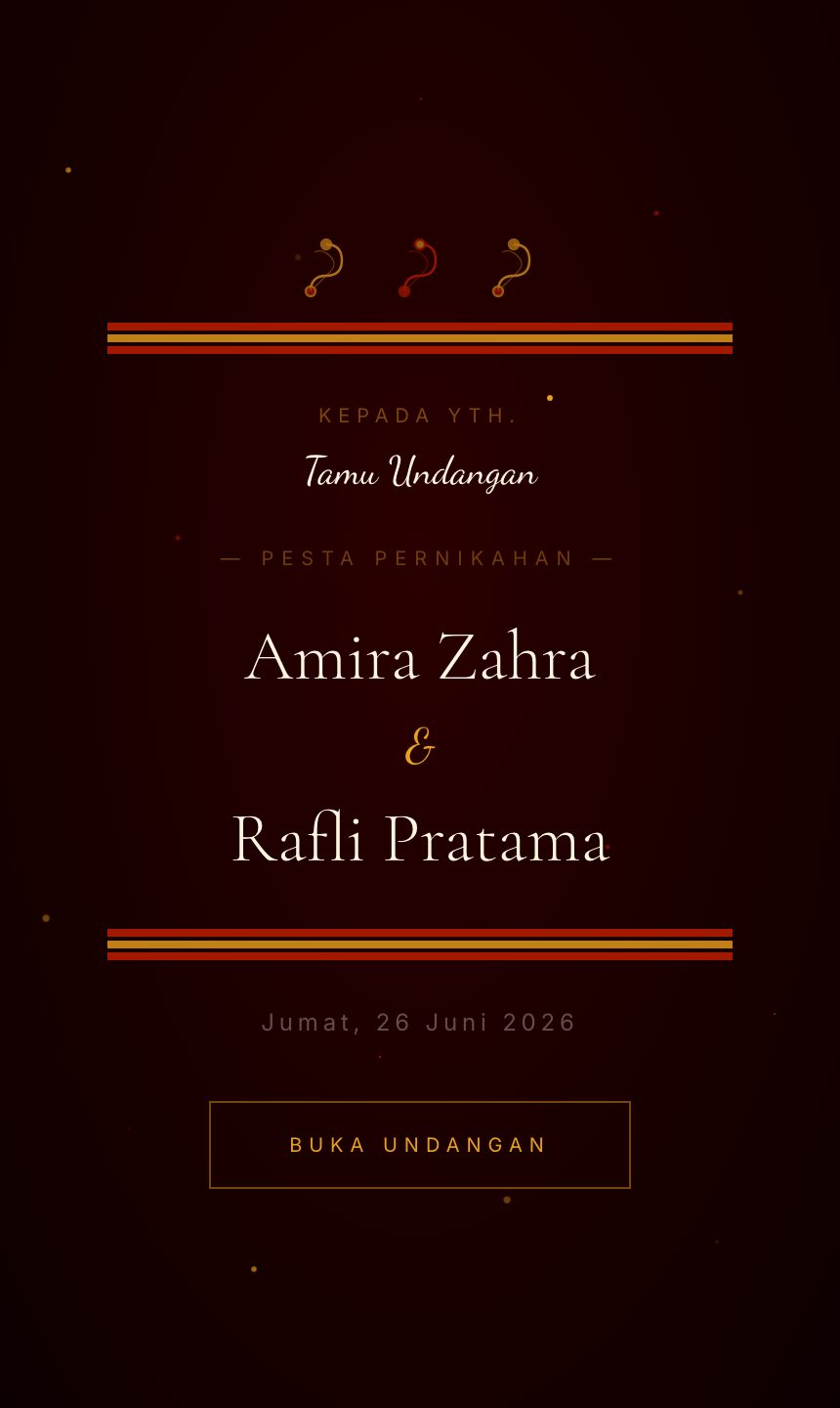 Preview undangan Batak Gorga