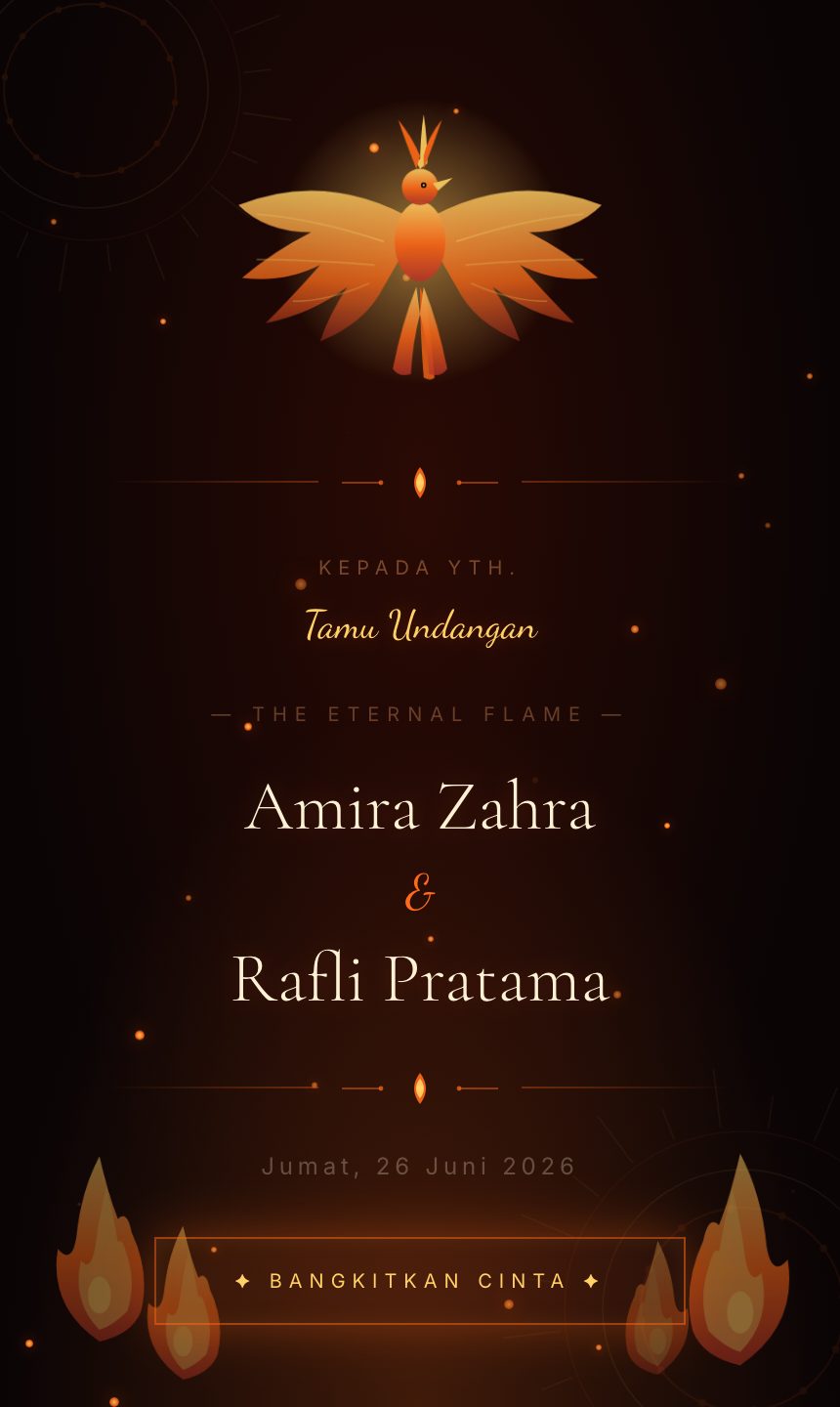 Preview undangan Phoenix