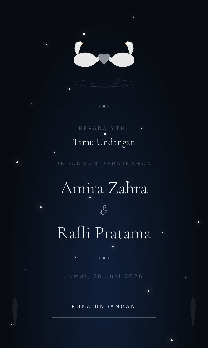 Preview undangan Angsa Putih