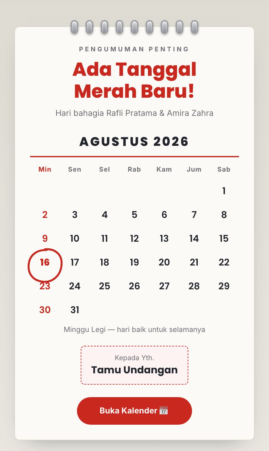 Tanggal Merah